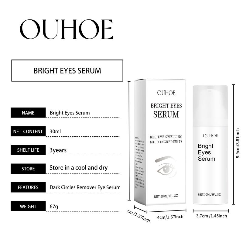 Ouhoe Eye Serum Moisturizes Hydrates Firms The Skin Around The Eyes Reduces Fine Lines And Puffiness