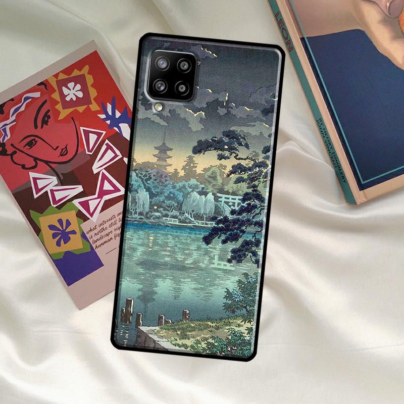 Ukiyo-e Japanese Art Case For Samsung Galaxy A52 A32 A12 A33 A06 A16 A26 A36 A56 A15 A53 A13 A34 A54 A14 A35 A55