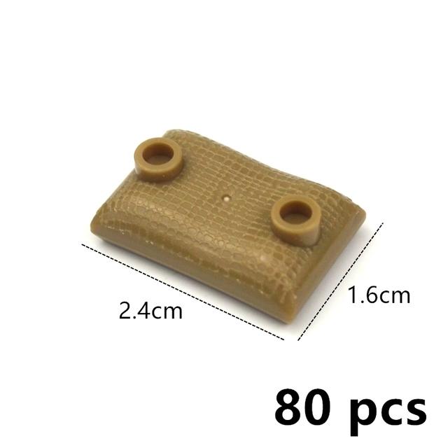 DIY Building Blocks Wall Figures Thicks Bricks 1+2 1x2 1x3 1x4  L Dots Educational Creative Toys 98283 15533 6020 For Children