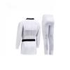 Kids Adult Unisex Taekwondo Uniform Long Sleeve Pants 4-Way Stretch Spandex Performance Training Gi