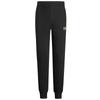 EA7 FW24 Core Identity Series Letter Mid-Rise Drawstring Cuffed Knit Joggers Men Bottoms Black 8NPP66-PJVRZ-0208
