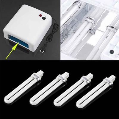 4pcs 9W Nail Dryer UV Lamps Tube Light Bulbs Professional Dryers Replacement Multifunctional Fingernail Care Tools ZE62000
