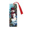 Christmas Creative Colorful Translucent Bookmarks Can Transmit Light And Refract Acrylic Bookmarks
