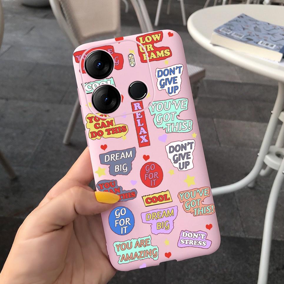 For Cover Tecno Pop 7 Pro Case Astronaut Dragon Silicone TPU Soft Back Cover Cases for Tecno Pop7 Pro BF7 Shockproof Bumper Capa
