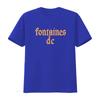 Fontaines D C Gothic Logo Black T Shirt New Official Band Merch  Vintage Washed Fashion Streetwear Soft Designer Clothes