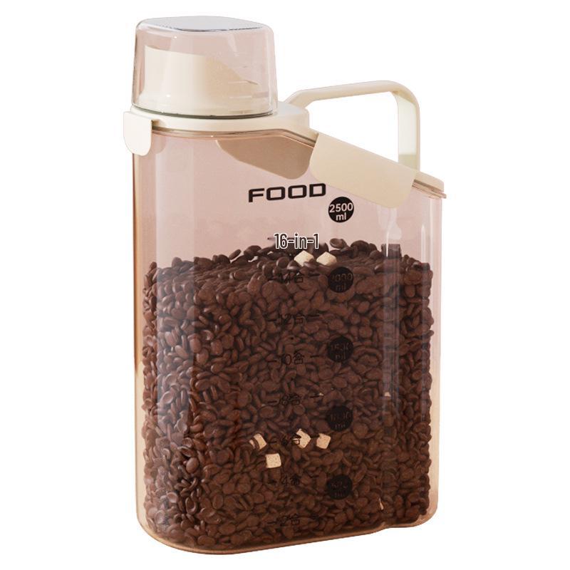 Pet Food Vacuum-Sealed Storage Container for Cats & Dogs