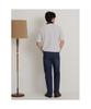 Binpolmen Two-Tone Texture Round Knit Light Gray