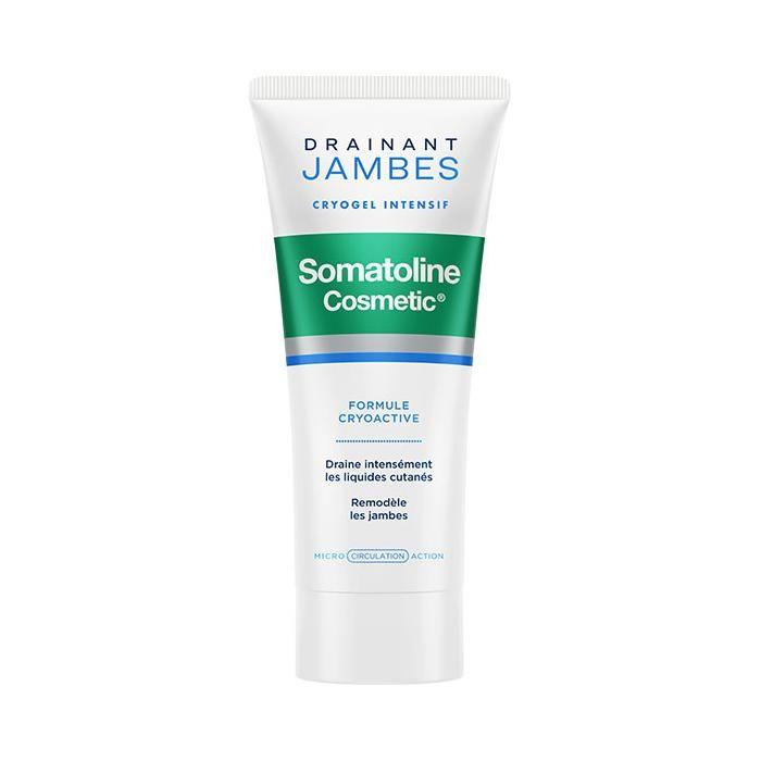 Gel Drainant Intensif - Somatoline Cosmetic - 200ml - Effet Glaçon - Réduction Circonférence - Femme