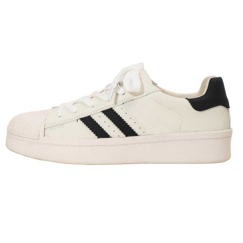 Grape Mother Same White Shoes Spring Women's 2025 New Popular Shell Head Versatile Casual Shoes White Shoes Women's Shoes