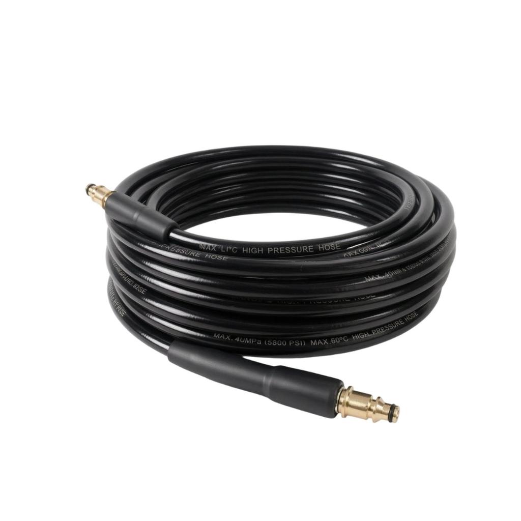 Pressure Washer Hose with Push To Connect Fittings Braided Quick