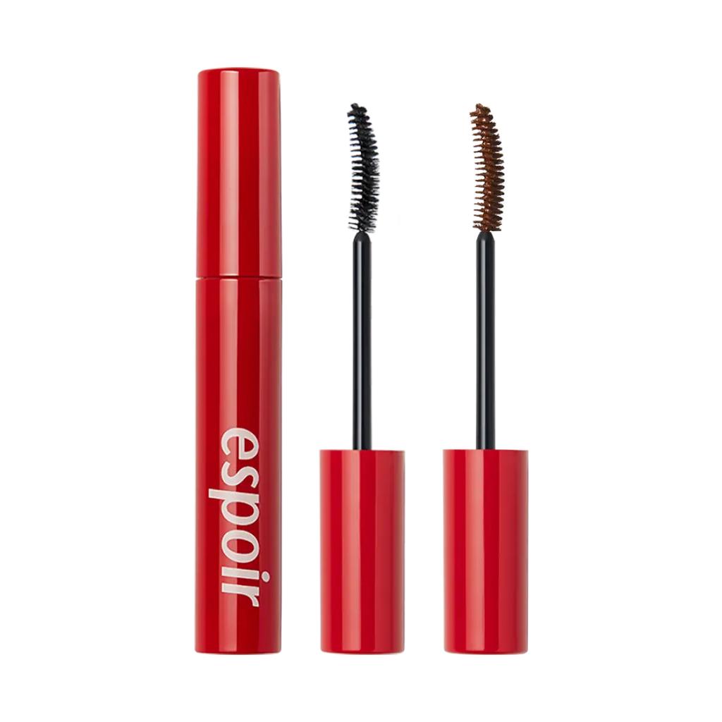 eSpoir Nomudging Mascara Waterproof XP 9g (Clean Black / Deep Brown)