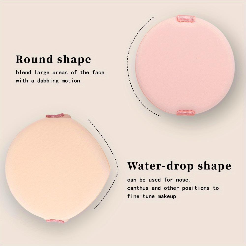 Beauty Powder Puff Can Be Used Both Wet and Dry The Drop-shaped Facial Makeup Egg Is A Beauty Tool with A Mild Texture