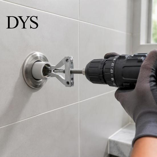 Duscharm-Entfernungswerkzeug Rohrauszieher für 1/2 Zoll 3/4 und 1 Zoll Rohre, Vielseitiges Wasserreparatur-Set Beschädigter Gewindeschneider Sechskant-Schaft Schlagbohrern