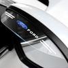 Cmdqjz1 For Ford Focus Kuga Transit Ghia Mustang 2Pcs Car Rearview Mirror Rain Eyebrow Cover Rainproof Side Shield Sticker Center Cover