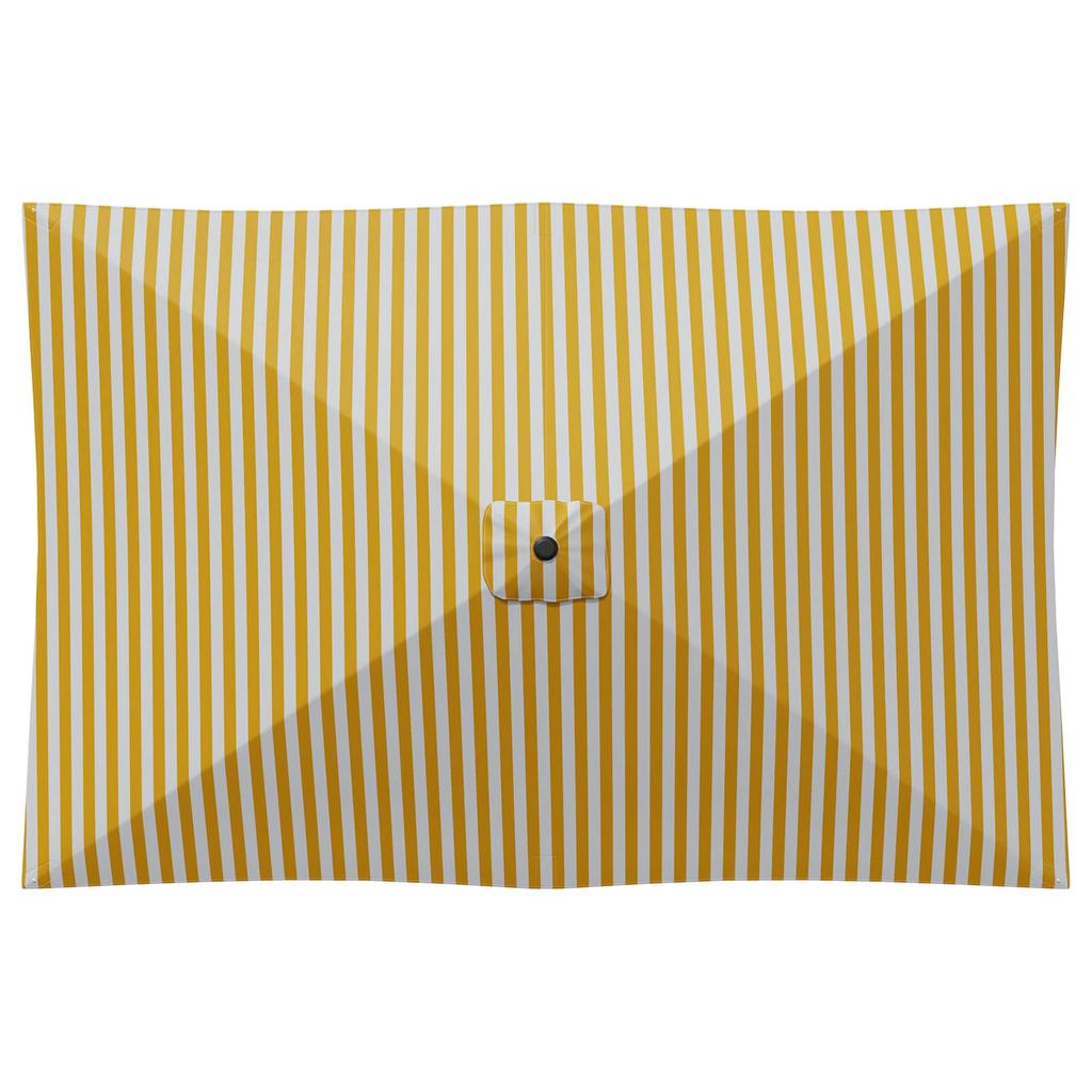 Garden Umbrella with Base 200 X 300 Cm Polyester Rectangular