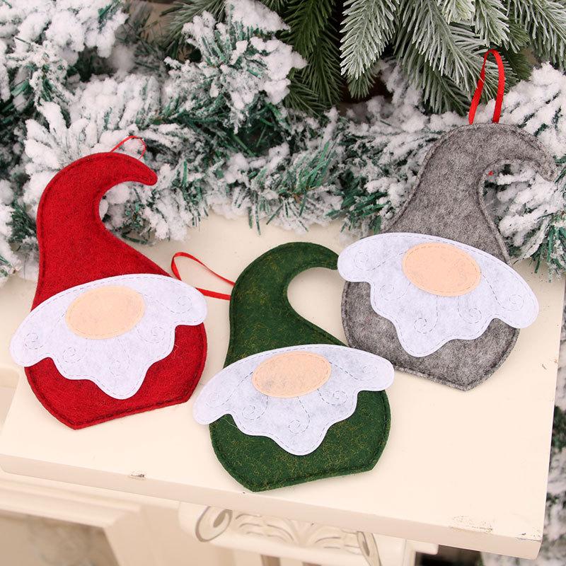 Weihnachtsdekorationen Land Öffentlich Weihnachtsmann Stoffanhänger Weihnachtsbaumanhänger