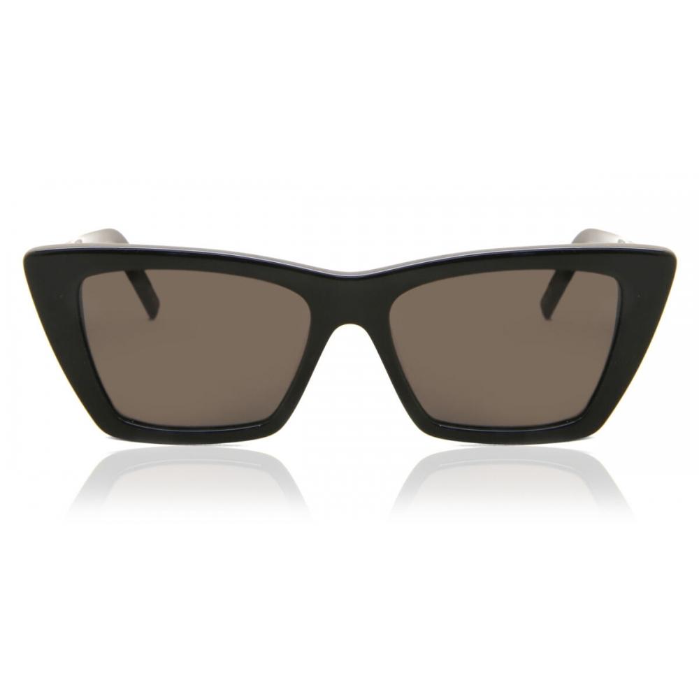 

Saint Laurent Женские солнцезащитные очки Sl 276 Mica 001 Black/53-16-145