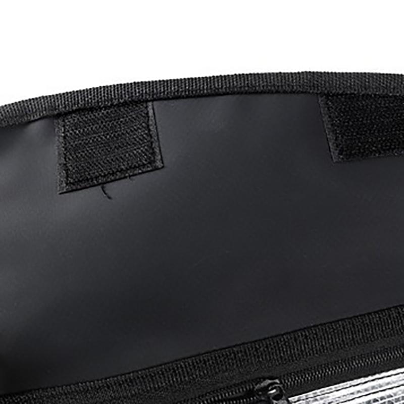Fishing Lure Storage Wallet Waterproof Bait Bag Fishing Tackle Bag With Carabiner Soft Bait Case Fishing Rig Bag Tackleaccessory