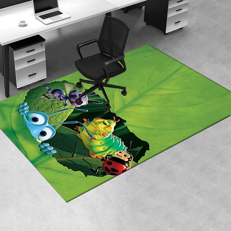 A Bug's Life Home Decor Office Chair Mat: Office Carpet, Sofa Rug, Living
