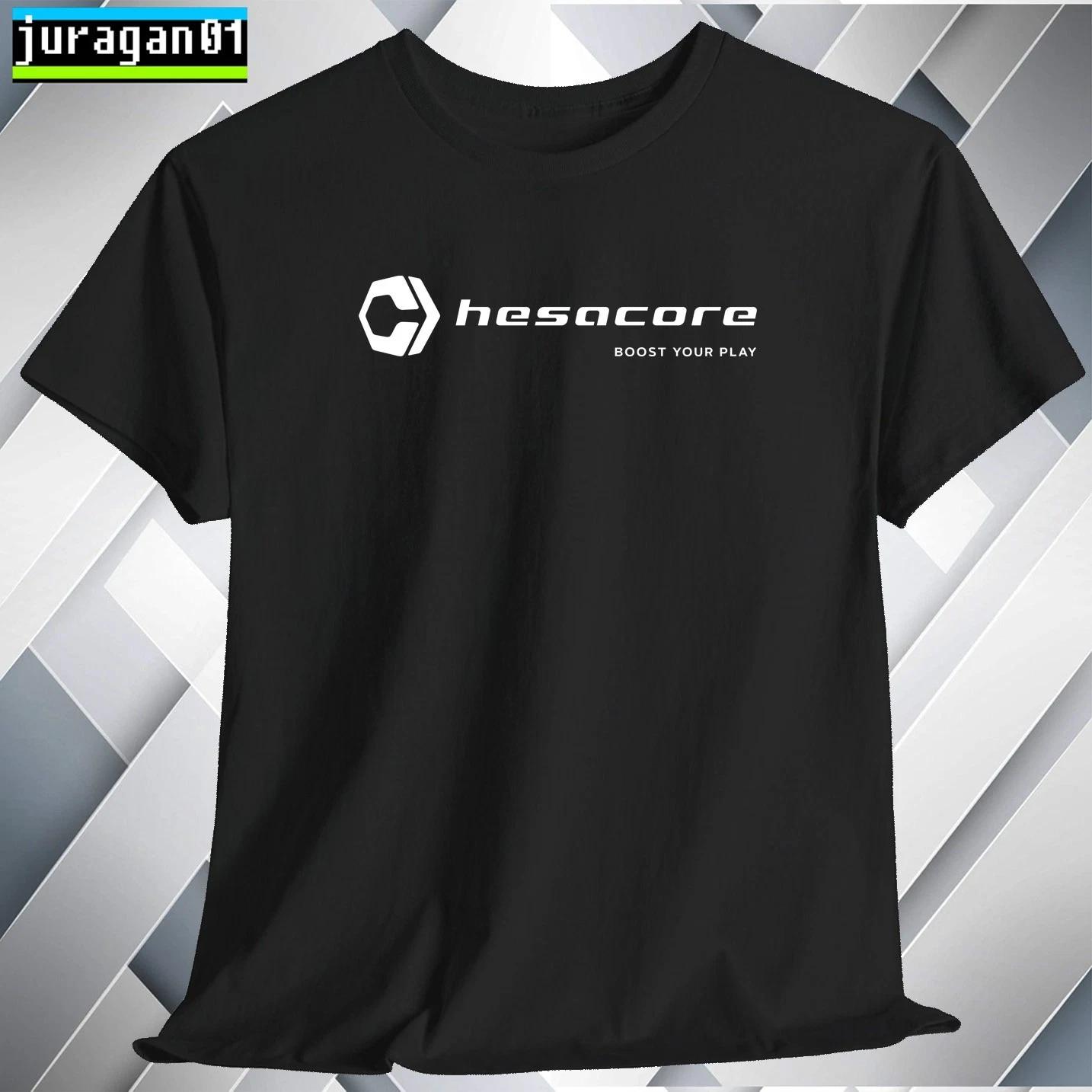 

Hesacore Padel T shirt Logo Black/Gray/Blue/Red/White S to 5XL Made in USA M