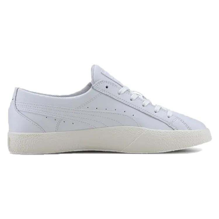 Puma Love Retro Slip Resistant Lightweight Low Top Skate Shoes Women sneaker White 372104-01