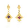 Game Genshin Impact Earring Tartaglia Hu Tao Venti Kaeya Alberich Aether Qiqi Keqing Cosplay Clip Earrings Foe Fans Jewelry Gift