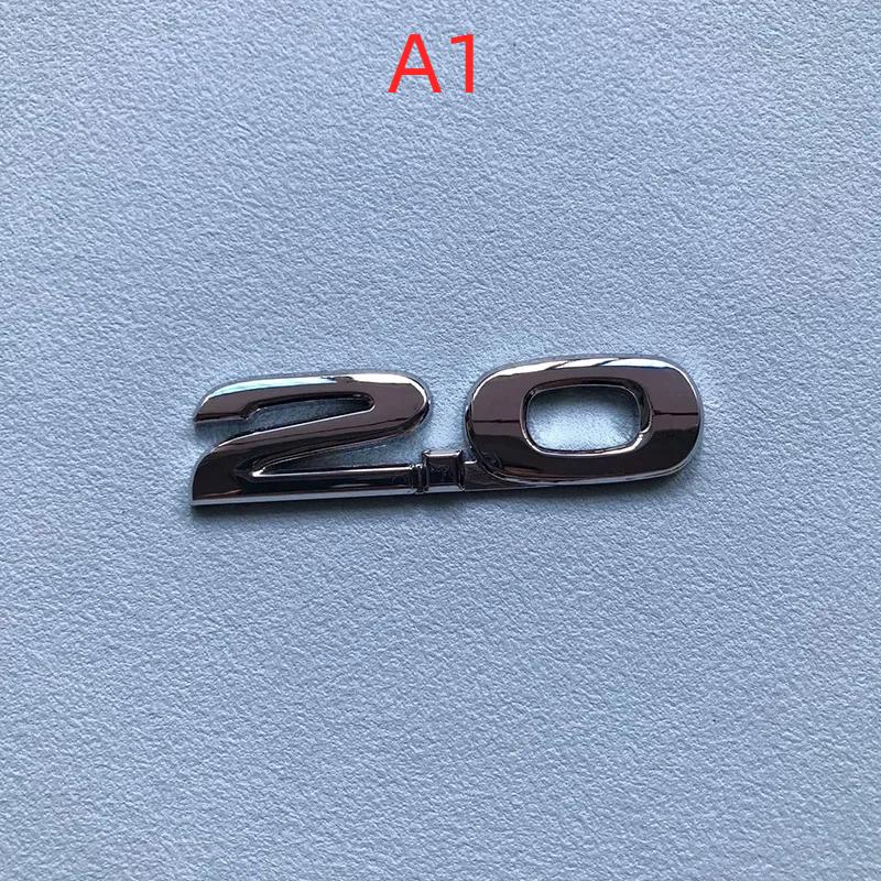 3D Металлические Буквы Логотип 2.0 2.5 AWD Значок Наклейка на Багажник Автомобиля Аксессуары A1