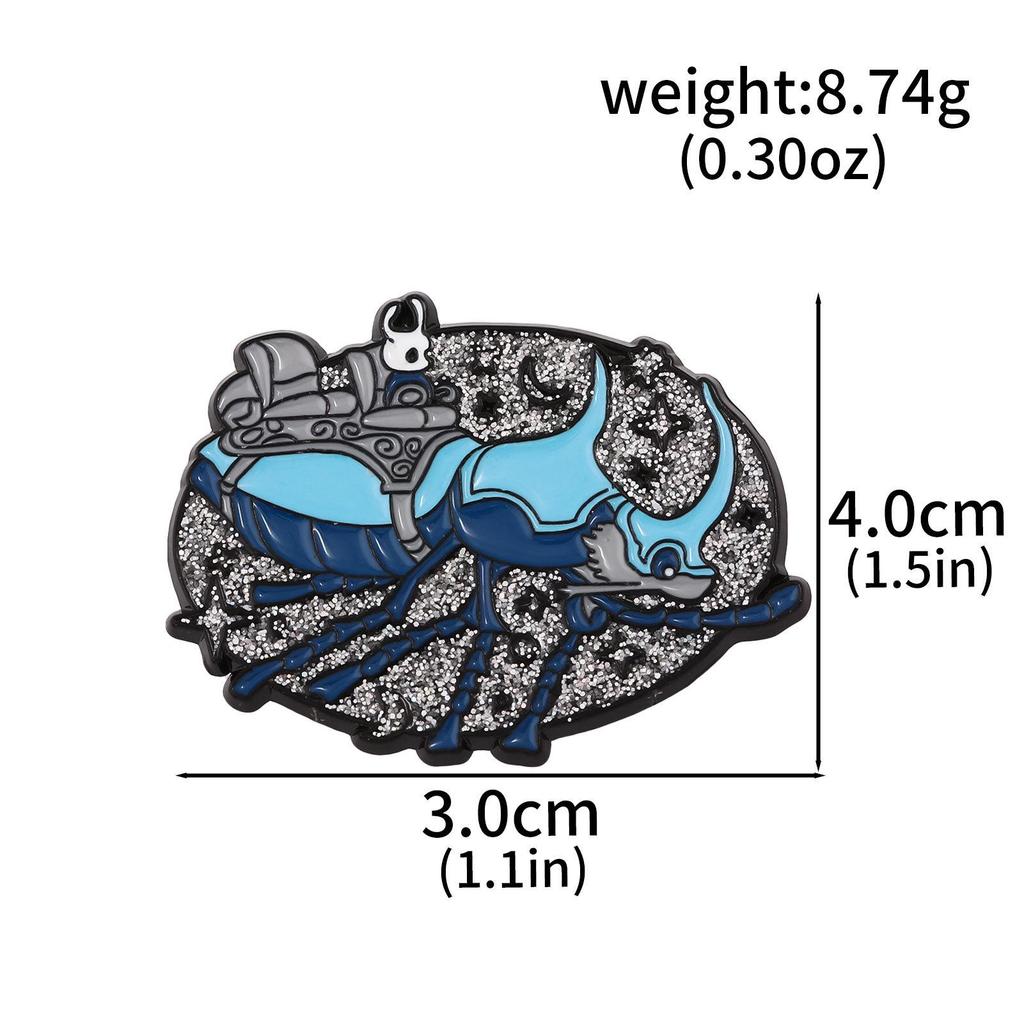 Hollow Knight Enamel Pin Badge Brooch Accessory