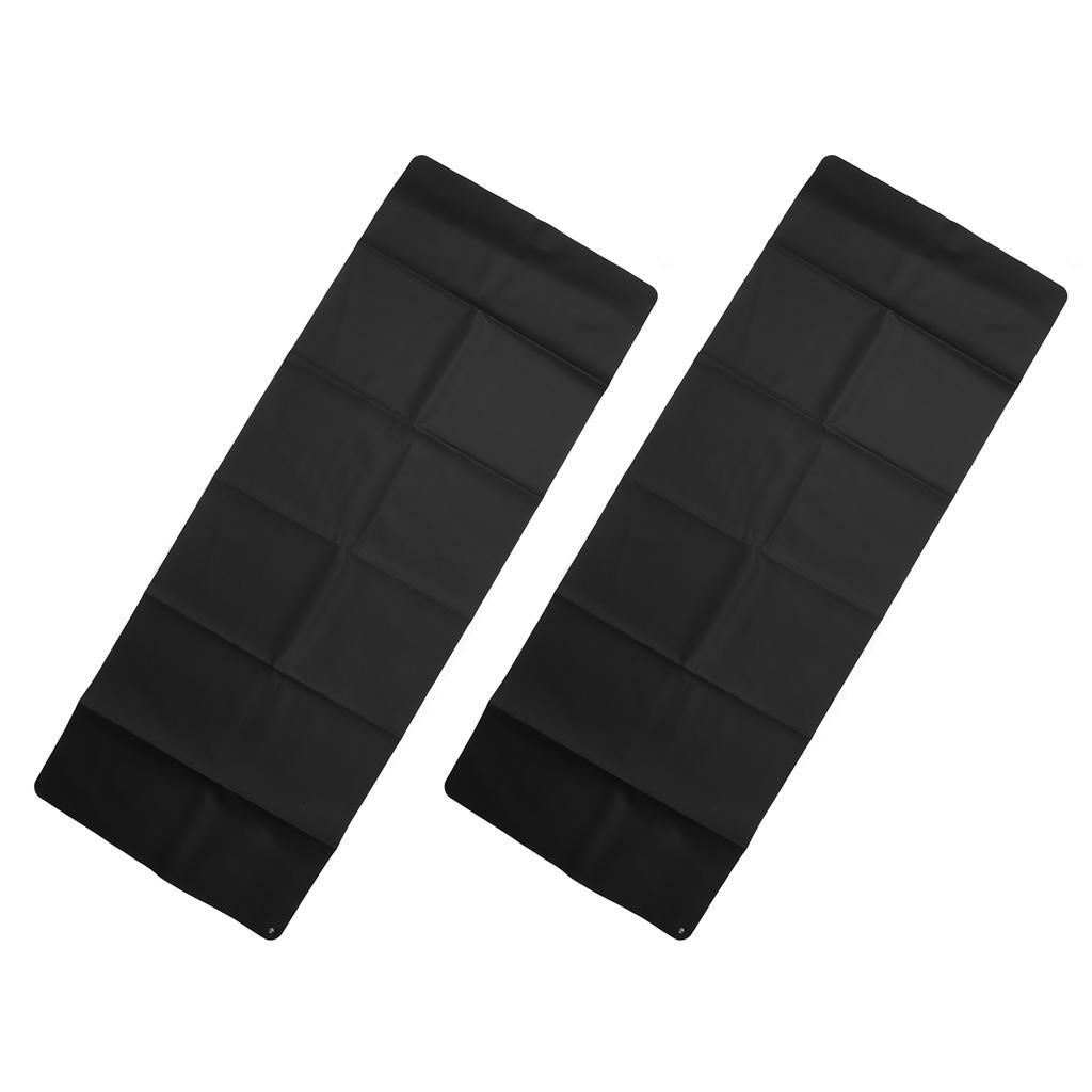 2pcs Grounding Mat Stress Relief Reduce Inflammation Soft PU Lether Bed Grounding Mat with 5m Cable 180 X 68cm