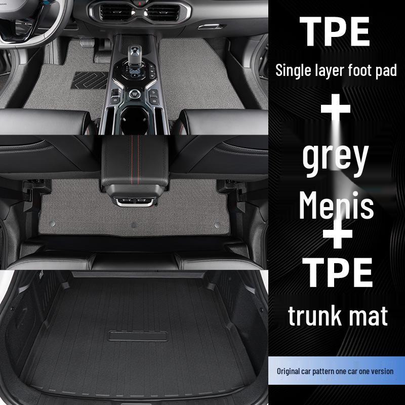 Changan Uni-K 21-24 Dywaniki podłogowe TPE - Pełne pokrycie, Dopasowane na miarę