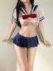 Sexy sailor high school JK high school girl sexy sexy temptation [YISMate] lingerie, uniform, gal, cosplay, sexy, girl, uniform, miniskirt, cute,