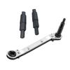 2x Service Wrench Set 3/16 to 5/16 Allen Wrench Tools Hex for Key Adapter for Fixing Air Conditioning Refrigeration Devi
