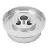 5 6 Hole Steering Wheel Short Hub Adapter Aluminum Replacement for JEEP Wrangler 1976‑1995 Silver