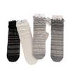 Spring and Summer Boneless Mulberry Silk Stockings for Children, Hollowed-out Mesh Pile Socks, Bubble-style Women's Stockings