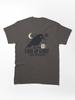 Worms I Got Up Early There Was No Worm, Funny Crow Quote, Sarcastic Raven Humor, Morning Person Joke, Bird Lover Gift Classic T-Shirt