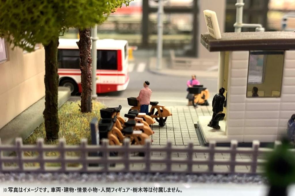Diorama Accessories Rental Bicycles 140 (for Dioramas)
