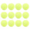 12 Pack Tennis Balls Rubber Felt Pressure Training Tennis Balls Practice Balls with Storage Bag for Beginner Training