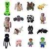 Adorable Minecraft Plush Toys Featuring Soft Creeper Enderman And Wolf Characters