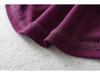 Spicy Girl Off-Shoulder Pleated Mesh Long-Sleeve Slim Fit Top for Women