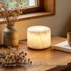 Elegant Crystal Vein Marble Night Light - Creative Bedside Table Lamp
