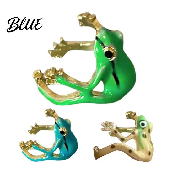 Animal Design Ring 1/3Pcs Frog-Shaped Set Alloy Electroplated Finger Frog