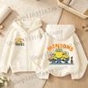 New Minionses Kids Zipper Hoodies Coats Girl Boy Sweatshirt Clothes Long Sleeve Harajuku Pullovers Casual Hooded Tops GIFT 2026