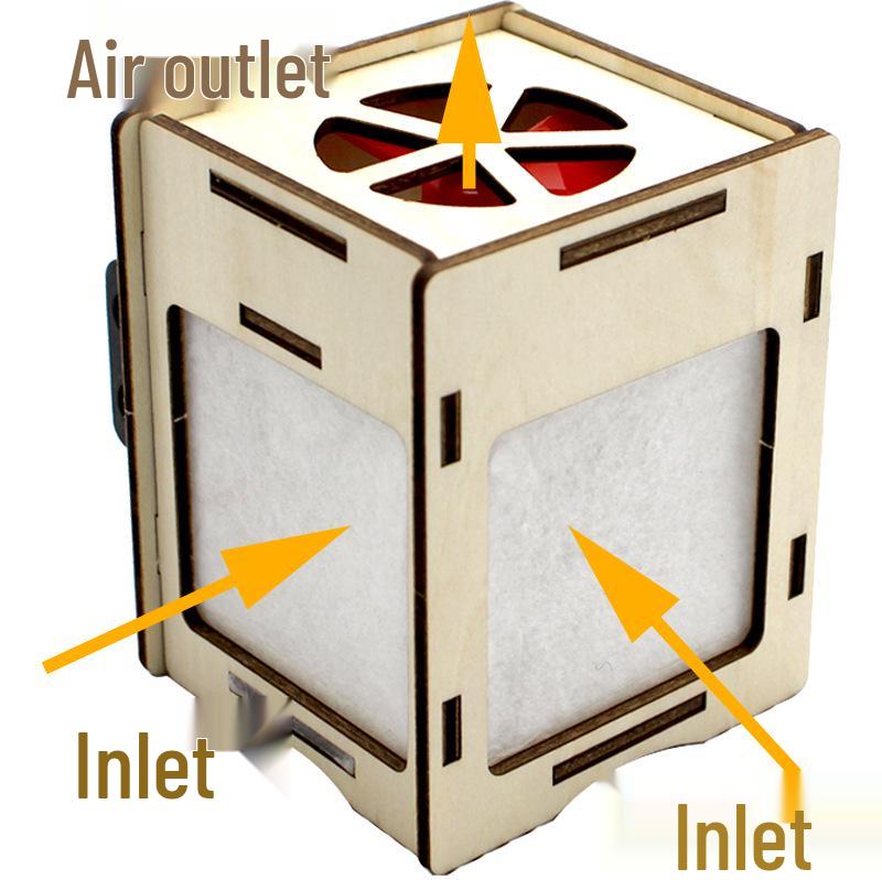 

Научный набор «Сделай сам очиститель воздуха»: Учебная сборка для экспериментов и ознакомительных экскурсий