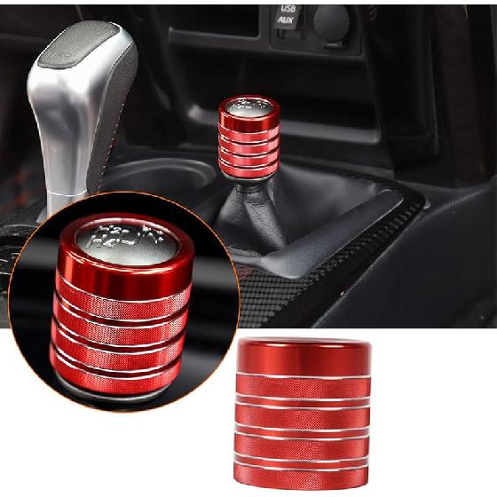 YOCTM Аксессуары для 4Runner - Ручка переключения передач, совместимая с Toyota 4runner TRD Pro Offroad 4WD, Накладка на ручку переключения передач, Алюминиевая