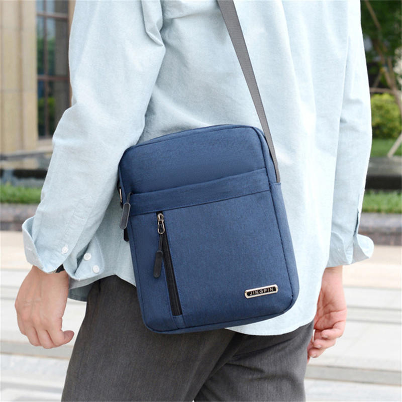 Men's Business Casual Messenger Bag Lightweight Travel Office Work Satchel Bags Large Crossbody Bag