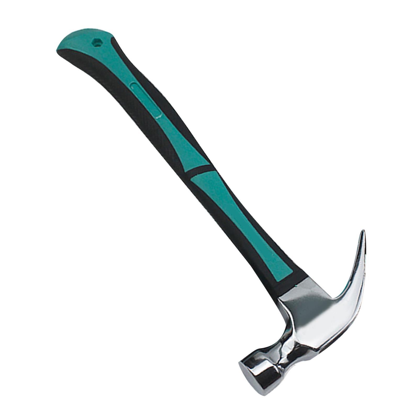 

Молоток-гвоздодер Многофункциональный Цельнометаллический Строительный молоток из углеродистой стали с резиновой рукояткой для забивания