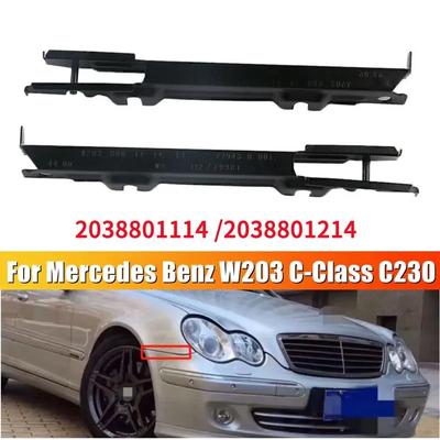 Til Mercedes Benz W203 C-klasse C32 C230 C350 C55 CLK320 CLK350 CLK500 2038801114 2038801214 1 Par Front Side Kofangerbeslag Ende