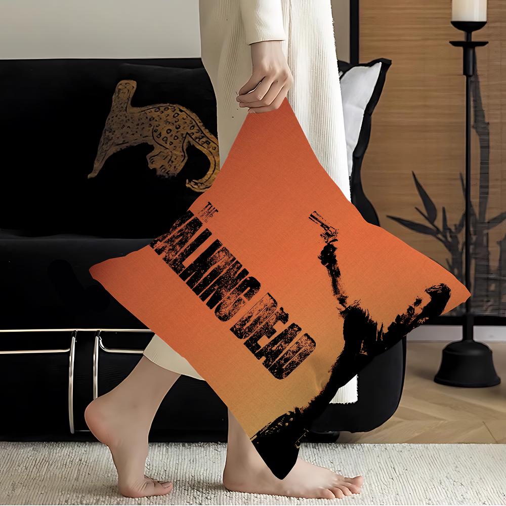 Tv Show Fear The Walking Dead Personalized Pillow Dust Cover Bedroom Kids Party Decoration Pillowcase Birthday Children Gift