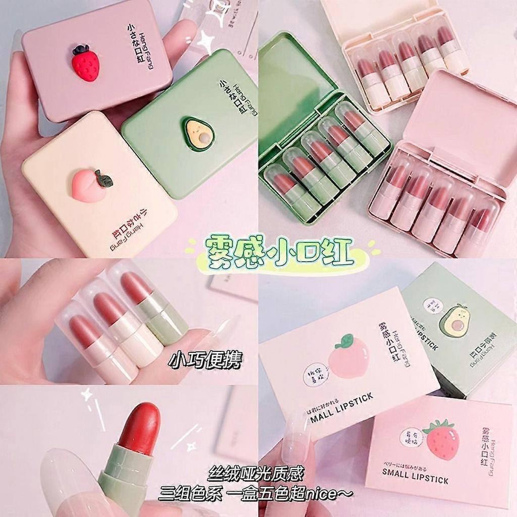 Fruity Words Matte Lipstick Sample - Matte Finish, Brightens Skin Tone