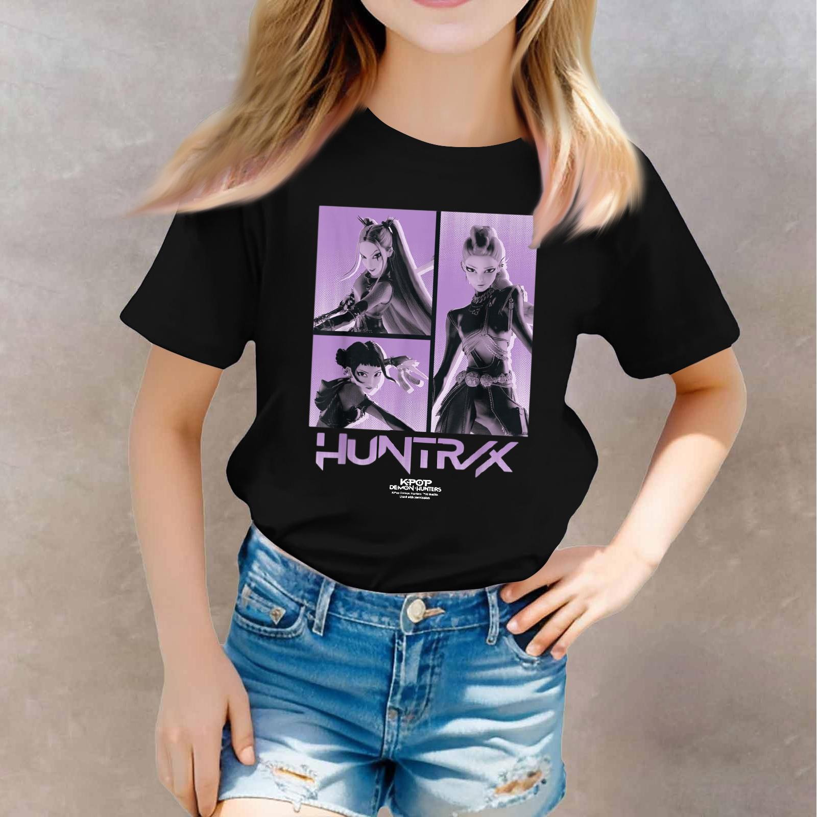 

Футболки для малышей, девочек и мальчиков, детские футболки с короткими рукавами и принтом для мальчиков и девочек 150 чёрный